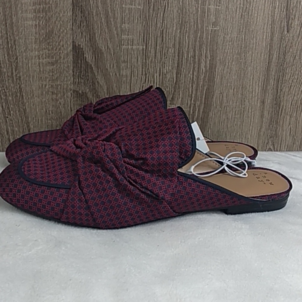 🆕 A New Day slip on bow sandals slipper loafer - Picture 3 of 8